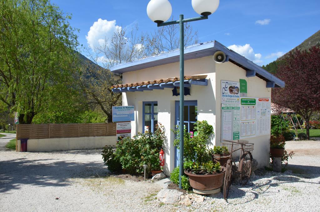 Camping Calme Et Nature Castellane Dış mekan fotoğraf